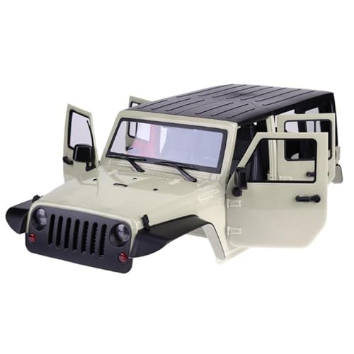 RC�N���[���[�p�A�b�v�O���[�h�p�[�c For Axial For SCX10 90046 90047 For RGT For EX86100 For Wrangler For Rubicon 1/10 �J�[�V�F�� 313mm �z�C�[���x�[�X �{�f�B�L�b�g 