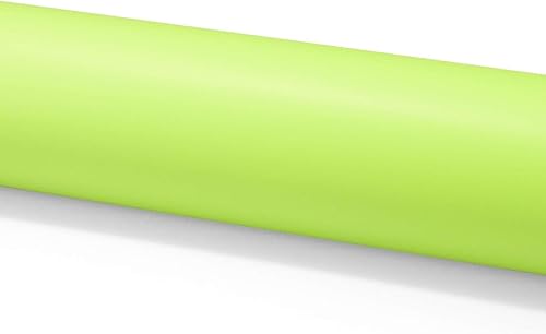Miniatura 3 de Lámina adhesiva de vinilo ultra mate de 12 x 60 pulgadas (1 pie x 5 pies), color verde manzana, lámina de calcomanías para automóvil, sin burbujas,