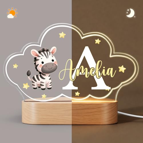 Lámpara de noche LED personalizada con diseño de animales miniatura 5