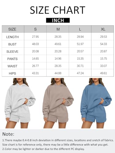 AUTOMET Sweatsuits for Women Set 2 Piece Workout Sets Comfy Oversized Hoodies Fall Outfits 2023 Tracksuit Loungewear Pajamas Sets Sweatshirts Casual Teen Girls Sweat Shorts