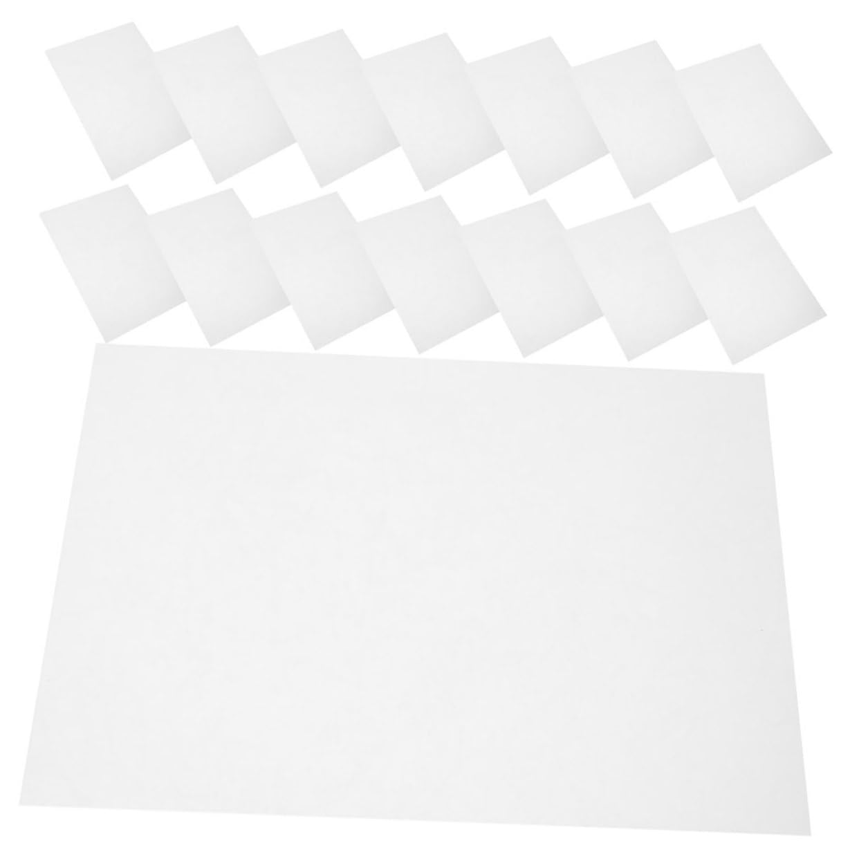 Healifty 30pcs DIY Heat Shrink Sheets 14.5x20cm Shrink Film for Handicraft Making Heat Shrinkable Material for Arts and Crafts