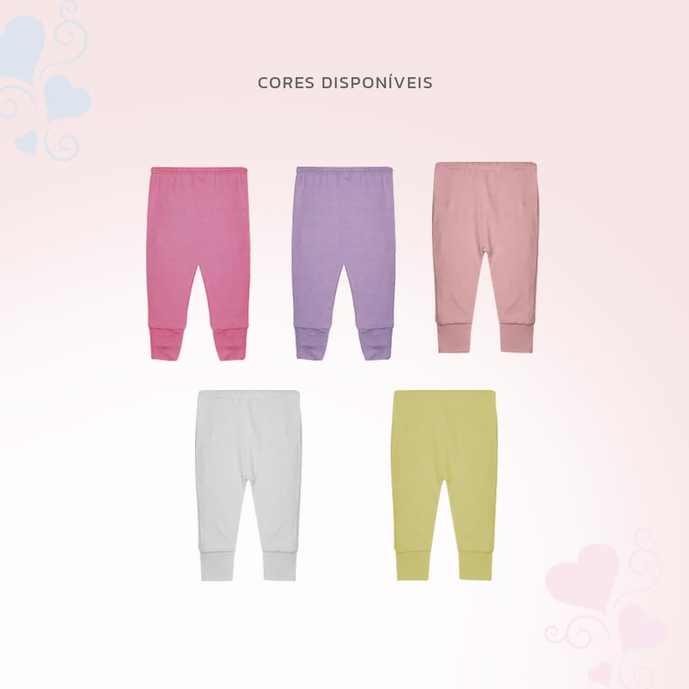Calça Mijão p/Bebê Kit com 3 Unidades sem Pé Cores Variadas (BR, Alfa, P, Menina Variados) em promoção! Veja a oferta e mais achadinhos de Bebês 4 Hoje é o melhor dia para comprar Calça Mijão p/Bebê Kit com 3 Unidades sem Pé Cores Variadas (BR, Alfa, P, Menina Variados) com aquele preço maroto! Promoção! Aproveite a oferta! 4