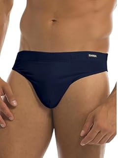 GARDA - 6 Minislip Uomo in Cotone Bielastico, Slip Basso Elastico Ricoperto 3470 (Blu, 3/S)