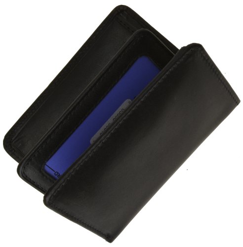 MOGA Men's Premium Leather Wallet 8 Cards 1 ID 1 Bill Compartment Blacks # 900744