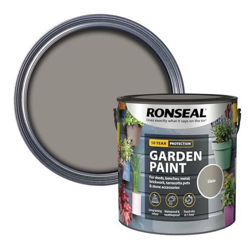 RONSEAL RSLGPSL25L GPSL25L Garden Paint Slate 2.5 Litre