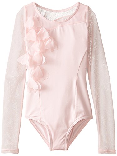 Capezio Little Girls' Asymmetrical Long Sleeve Leotard