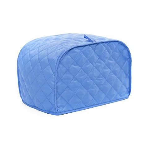 Toaster Cover,Unee1 Polyester Toaster Cover for Two Slice Toaster and Dust & Fingerprint Protection (S/11.5x8x8 inch/Blue) Cover