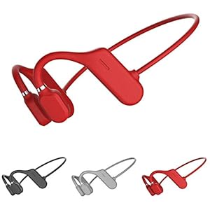 Queen.Y Beengeleiding Koptelefoon Open Oor 5. 0 Draadloze Hifi Stereo Transpiratie Oortelefoon Met Microfoon Voor Sport Fitness Rood