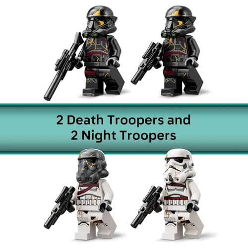 LEGO Star Wars Death Trooper & Night Trooper Battle Pack Kids Toy - Building Set for Pretend Play - Ahsoka Series Model Kit for Boys and Girls, Ages 6+ - Birthday Gift Idea for Movie Fans -75412 - image 5