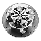 Design élégant : présente une apparence et moderne qui améliore l'attrait de tout décor de cuisine, minuterie de cuisson manuelle, horloge de minuterie
