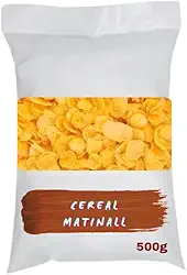 Cereal Matinal de Milho sem Açúcar, 500g, Flocos Crocantes