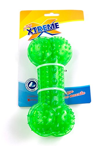 Petuky Pointes Porte récompenses Bone Xtreme, Grande, Vert,