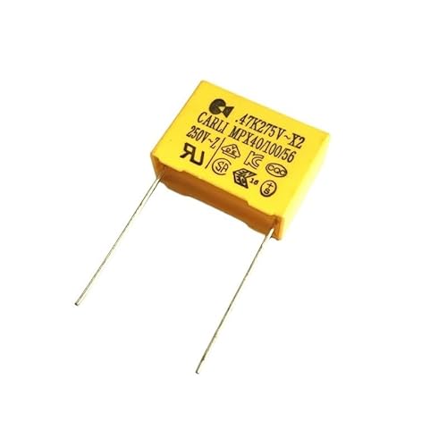 RTKYYZ Condensatore anti-jamming Mkp X2 for misuratore di sicurezza 275v474k 0,47uf P= 22,5mm