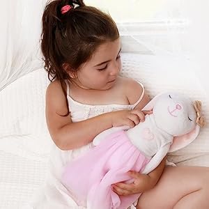 Perfecttodesignbunnyballerinastuffedanimalforgirlsplushtoydollcutedollsetdressupfor345yearoldgirlgiftforlittlegirlbirthdaychristmasage39 Urban Country Home Decor Perfectto design bunny ballerina stuffed animal for girls plush toy doll cute doll set dress up for 3 4 5 year old girl gift for little girl birthday christmas age 3 9 urban country home decor