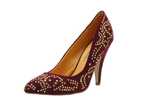 Buffalo Pumps Damen, Rot (Weinrot), 37 EU