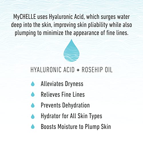 Mychelle Dermaceuticals Ultra Hyaluronic Hydrating Serum (1.0 Fl Oz) - Rich Hydration For Dry Skin With Vegan Hyaluronic Acid, Help Plump Skin And Help Reduce Appearance Of Fine Lines And Wrinkles #TOP2