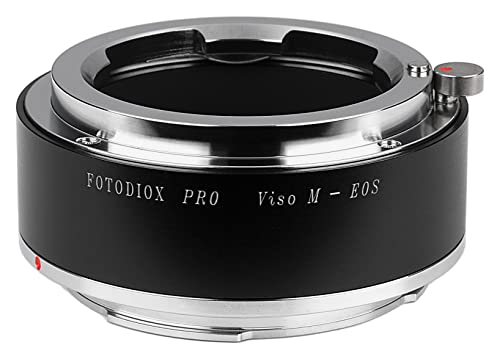 Image of Fotodiox Pro Lens Mount Adapter, Leica Visoflex M Lens to Canon EOS EF, EF-S Mount Camera Such as EOS 7D, 5D, 60D & Rebel T3