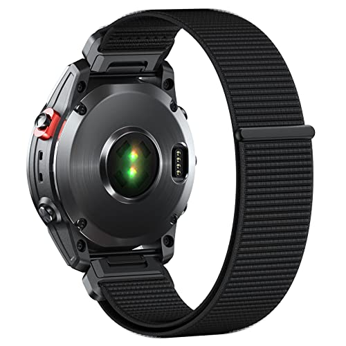 NotoCity 20mm Nylon Correa para Garmin Fenix 5s Fenix 6s Fenix 7s, Quick Fit Suave Correa para Fenix 5S Plus, Fenix 6S Pro,Instinct 2S，Descent Mk2S