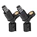 AUTEX 2PCS ABS Wheel Speed Sensor Rear Left & Right ALS522 compatible with 1998-2010 Volkswagen Beetle/1999-2006 Volkswagen Golf/1999-2005 Volkswagen Jetta/2000-2006 Audi TT