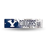 NCAA Byu Cougars High-Res Plastic Street Sign
