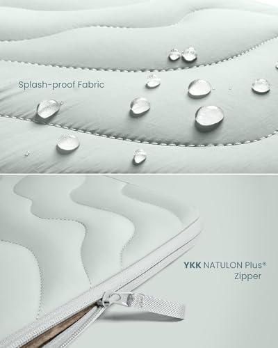 tomtoc 360 Protective Puffy Laptop Sleeve for 13-inch New MacBook Air M4/M3/M2/M1 (2025-2018) A3240 A3113 A2681 A2337, 13-inch MacBook Pro M2/M1, 13" iPad Pro M4 & Air M3/M2, Quilted Soft Puffer Bag - Image 7