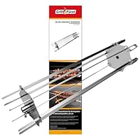 Cestello Per Grigliare Da Girarrosto BBQ-Toro - Universale, In Acciaio Con Rivestimento Antiaderente - Foto 6