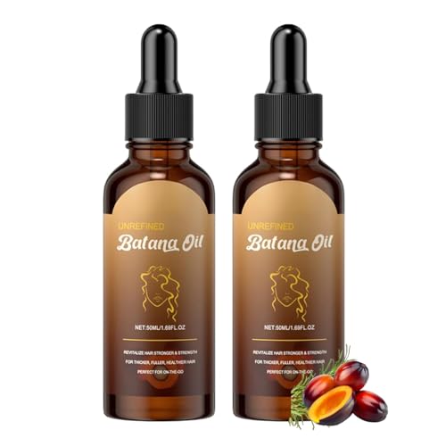 Satinox Batana Hair Oil, for Deep Hydration for Dry Hair Soften Hair Reduce Split Ends,Enhances Radiance & Nourishment for All Hair Type (2Pcs)