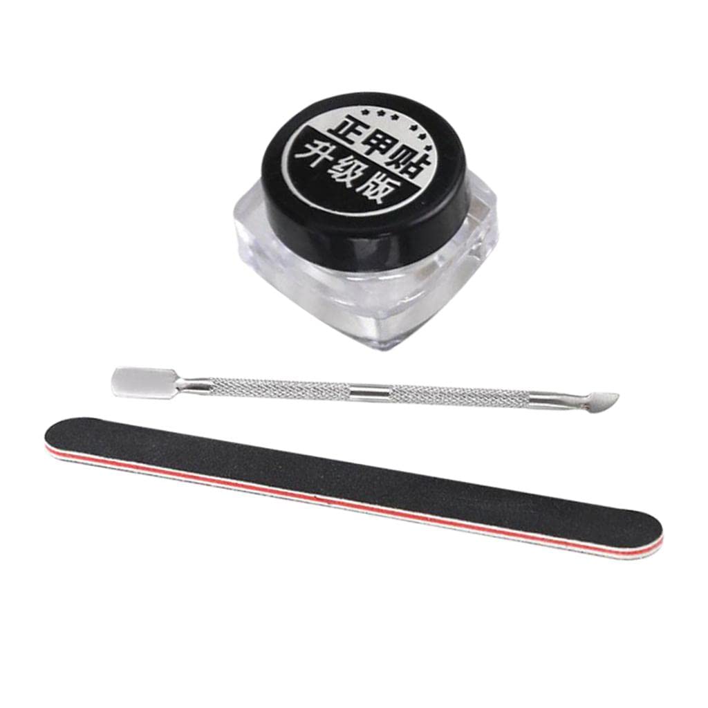 Professional Ingrown Toenail Corrector Kit, Physical Correction Tool Patch for Ingrown Nail Treatment, Premium Toe Nail Care Stickers Set, Non-Glue Toe Nail Straightening Tool for