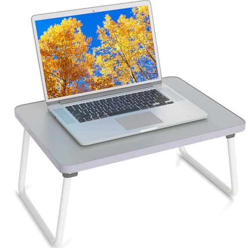 Image of Foldable Lap Desk, Laptop Stand Bed Table Tray for Couch