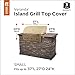 Classic Accessories Veranda Water-Resistant 37 Inch Island BBQ Grill Top Cover