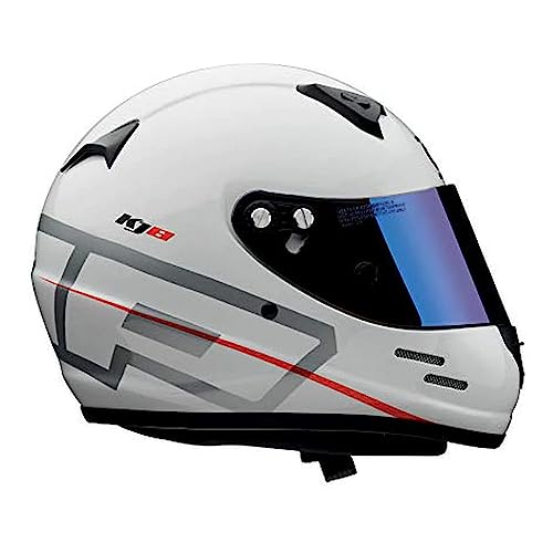 Casque OMP Kj8 Evo Cmr blanc avec ventilation aérodynamique XS - 7