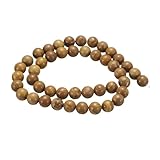 Matière - Les perles rondes sont fabriquées en pierre naturelle authentique, lisses et brillantes, durables, légères, douces et agréables au toucher, et peuvent être utilisées longtemps