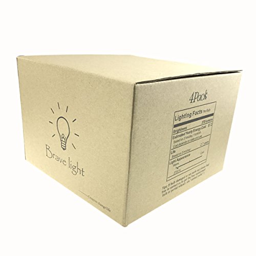 Vintage Edison Bulb,Large Round Edison Antique Light Bulbs-G30/G95 120V - Dimmable Thread Filament Style Nostalgic Light Bulbs (4 Pack) #TOP6