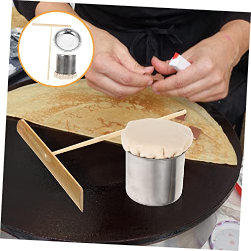 KICHOUSE 1 conjunto de ferramentas para panqueca ferramentas domésticas ferramenta raspadora de grel