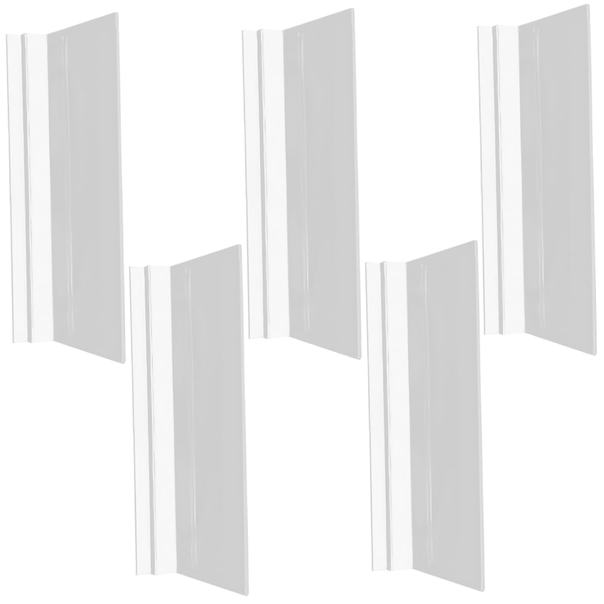 Unomor Versatile 5 Shelves for Shoes Slatwall Accessory Plastic Storage Racks Sneakers Display