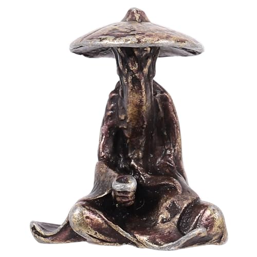 Toddmomy Figurine Miniature Chinoise Ancienne pour Décoration De Jardin Et Terrarium Statue Vintage pour Micro Paysage Et Bonsai Accessoire De Décor Compact
