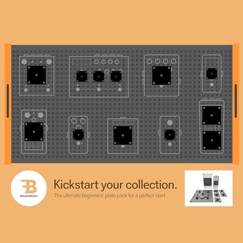 Builder Pack of 12 Quick Release Pedal Plates for Temple Audio Templeboards - Thumbnail 3