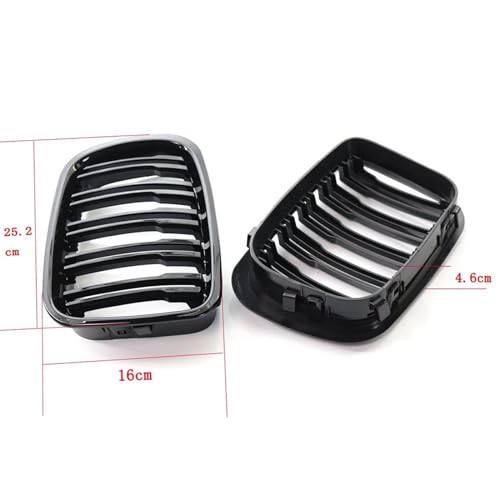 Pare-chocs avant grille calandre contre les fixations cassées de BMW E46