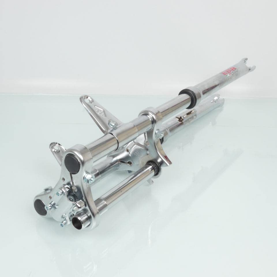 Fourche EBR MBK 51 Kansas rigidité et finition chrome pour mobylette - 2