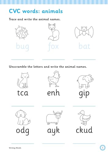 Writing Words, Get Set Literacy, EYFS, Ages 4-5 (Reception) - Image 7