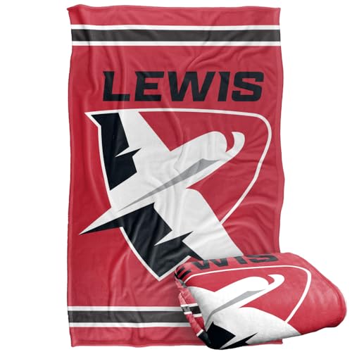 Lewis University Flyers, 36"x58" Primary Logo, Silky Touch Super Soft Throw