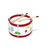 Janod – My First Confetti Wooden Drum – Pretend Play and Musical Awakening Toy – from 2 Years Old, J07608