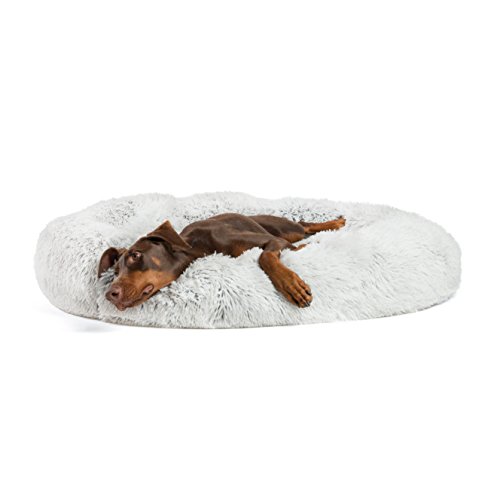 Best Friends by Sheri Calming Shag Vegan Fur Donut Cuddler