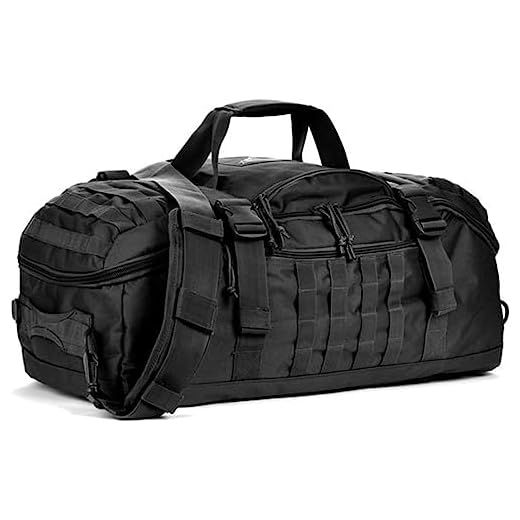 Best travel duffel bags luggage 3-in-1 Tactical 85L Military Backpack