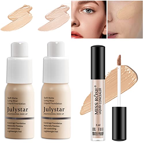 Professional Makeup Kit Set,All In One Makeup Kit For Women Full Kit, Includes 12 Colors Eyeshadow Palette, Liquid Foundation & Concealer,Liquid Lipstick，Face Blush，Makeup Brush, Makeup Sponge, Eyebrow Soap, Winged Eyeliner Stamp,Makeup Gift Set For Women, Girls & Teens #TOP2