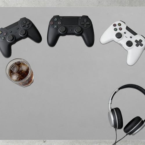 �v�f�X�N�p�b�h 58 x 72 cm ����~�ߕt���h���h���}�E�X�Ή����p�}�b�g�f�M�������ȒP�I�t�B�ƒ�I�t�B��Ɨp�w�K���J�^�C�Y�\, �O���[