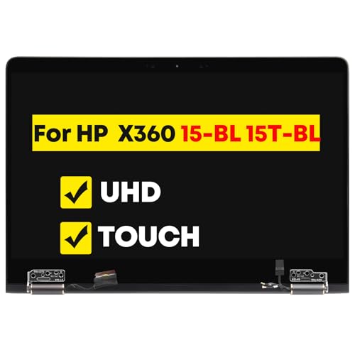 POBRIDA 15.6" LCD Screen Replacement Full Top Complete Assem