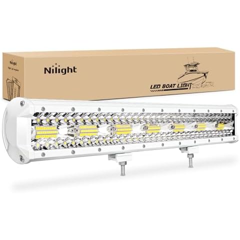 Nilight 20 Inch Marine LED Light Bar Cover
