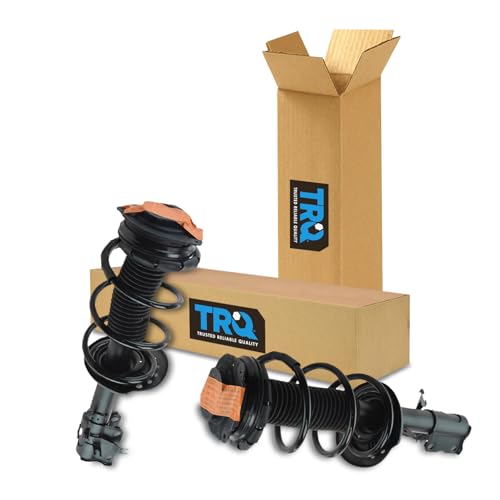 Image of TRQ Front Driver and Passenger Side Strut and Spring Assembly Set Compatible with 08-12 Nissan Rogue