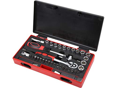 Rosewill 43-PieceTool Set RTK-043 with 1/4' SAE Drive Socket and 1/4' Bit